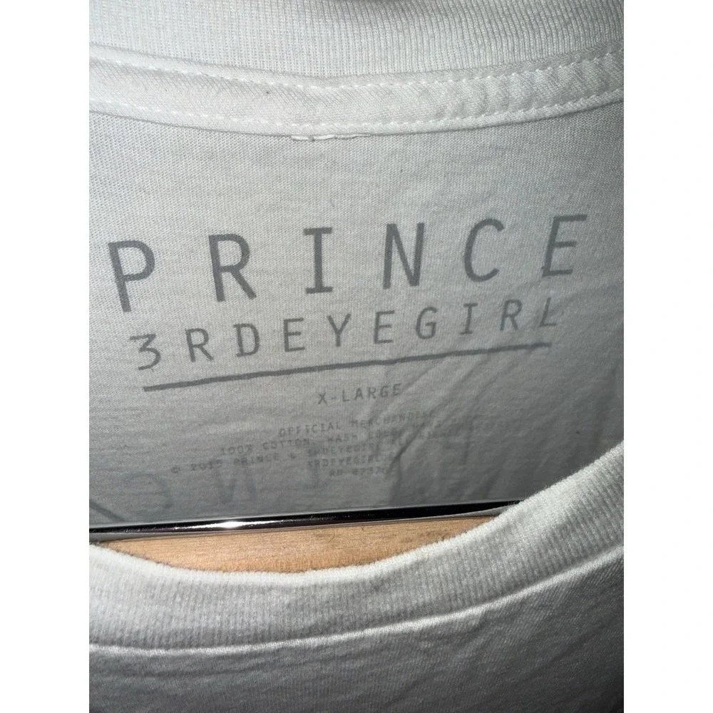 RARE Prince 3rd Eye Girl HIT N RUN TOUR 2015‎ Concert T-Shirt Size XL